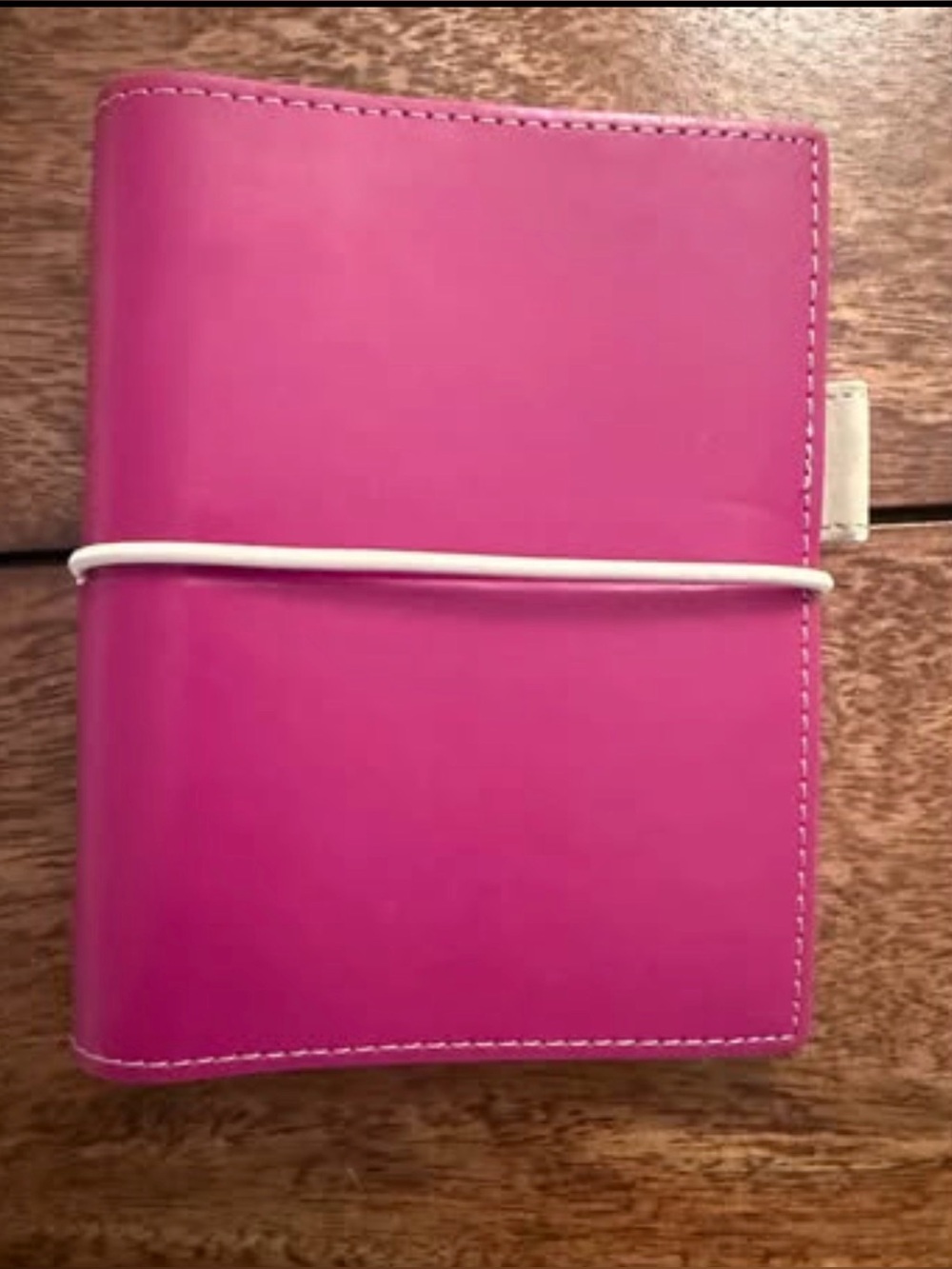 Filofax Pink “Domino” pocket organizer